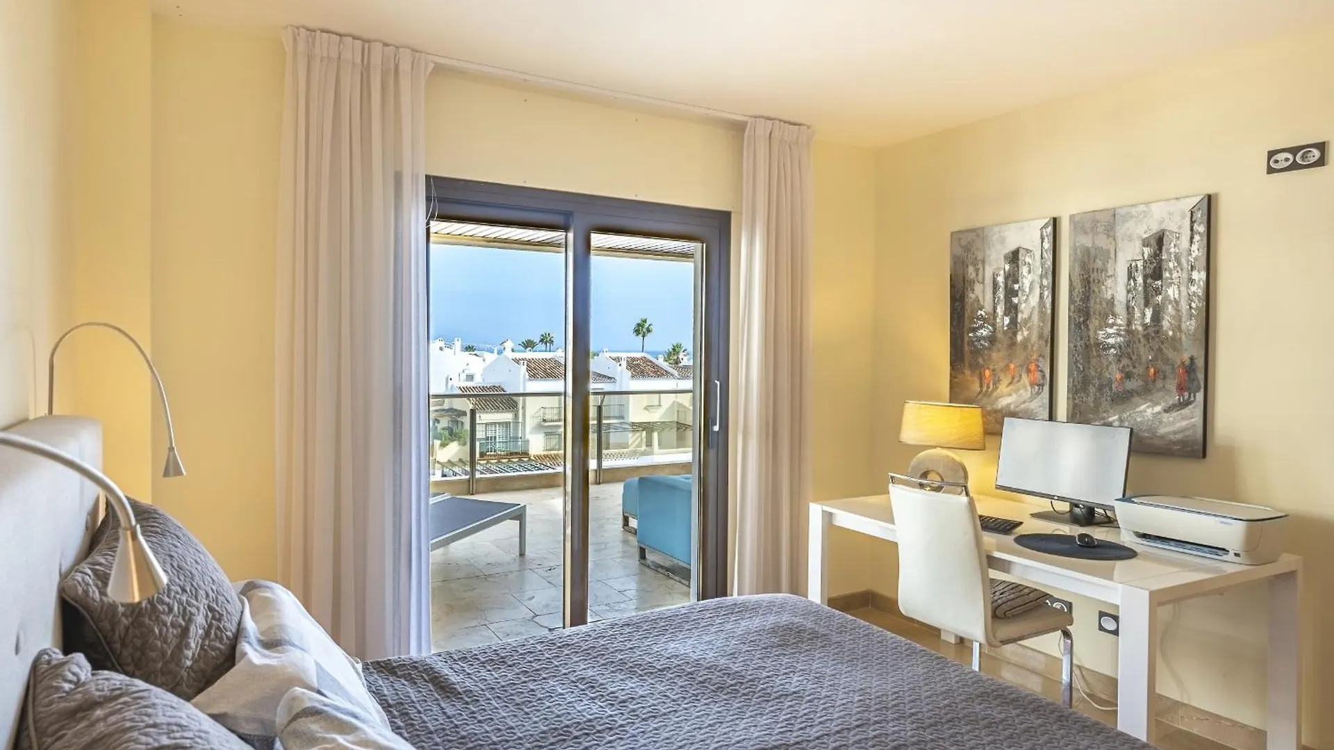 Apartment 2218-Duplex First Line Beach With Sea View Manilva Spain