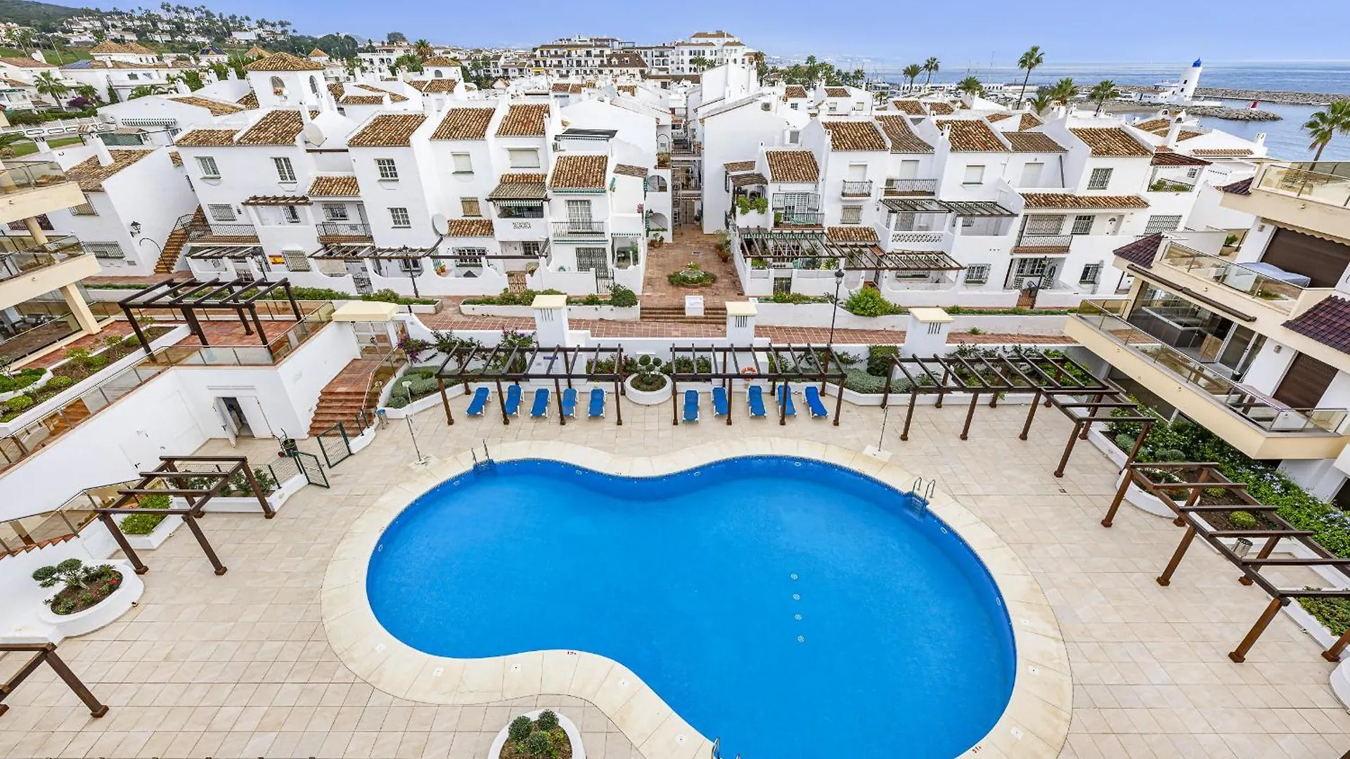2218-Duplex First Line Beach With Sea View Manilva Apartment